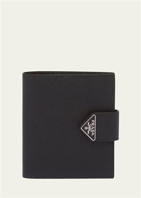 prada mens waller|prada men's bifold wallet.